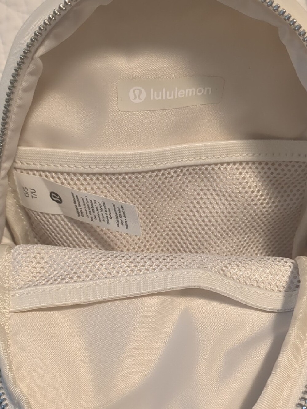 lululemon athletica Cream Small Mini Backpack Crossbody - Picture 6 of 6